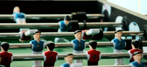 foosball table shallow focus photography